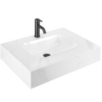 REA - Nástěnné umyvadlo Aresa Belt White 70 REA-U9971