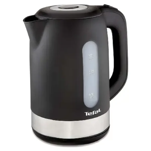 Tefal KO 3308 nerez-černá / rychlovarná konvice / 1.7L / 2400 W (3045386354948)