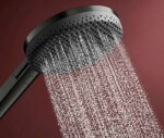 HANSGROHE - Raindance Alive Select S Sprchová hlavice, 3 proudy, kartáčovaný černý chrom 24500340