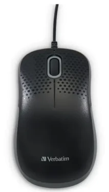 Verbatim 49024 Tichá optická myš černá / drátová / 1000DPI / USB-A / kabel 1.5m (49024)