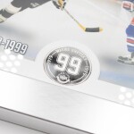 Obraz NHL NHL Wayne Gretzky The Great One Panorama Silver Coin