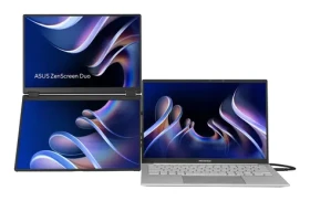 14" ASUS ZenScreen Duo MB14FCD černá / Monitor / IPS / WUXGA 1920 x 1200 / 16:10 / 2x USB-C / HDR10 (MB14FCD)