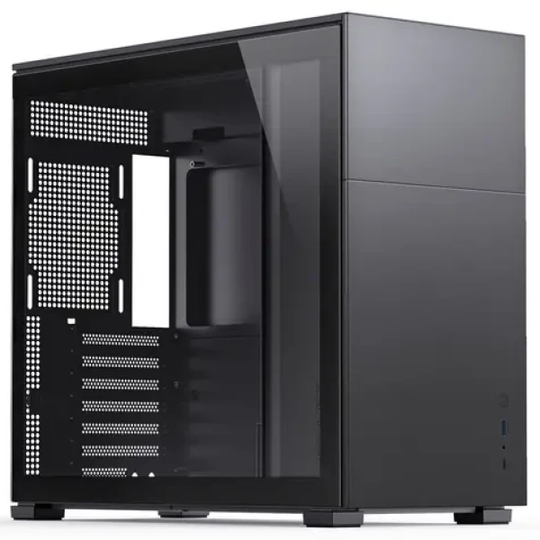 Jonsbo D41 TG černá / ATX / 1x USB-A 3.0 / 1x USB-C 3.2 / bez zdroje / průhledná bočnice (D41 STD BLACK)