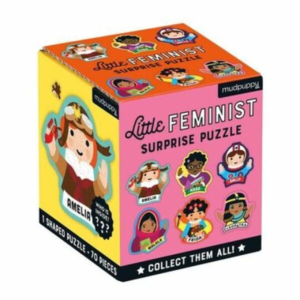 Mudpuppy Puzzle s překvapením Feminist