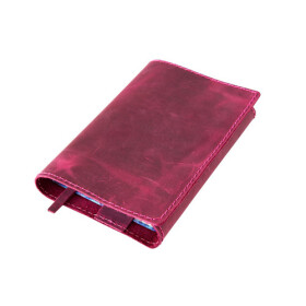 Obal A6 variabilní Zápisník Pull Up Růžový