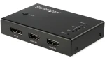 StarTech černá / Video přepínač / 3× HDMI + 1× DisplayPort na HDMI / 4K 60Hz (VS421HDDP)