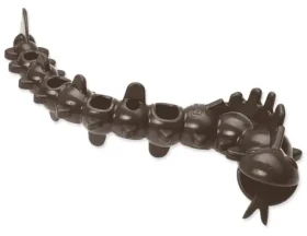 Comfy Olive Eco Dental červ zelená / Hračka pro psy / TPE plast / 8 cm (854-336635)