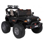 Mamido Elektrické autíčko Extreme Sport 4x4 s proměnlivou velikostí černé