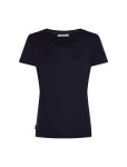 Dámské merino tričko s krátkým rukávem ICEBREAKER Wmns 150 Tech Lite SS Scoop Tee, Midnight Navy velikost: L