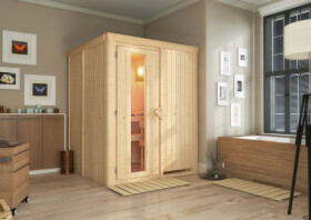 Domácí finská sauna (75588) Karibu Norin, rozměry š. 151 × d. 151 cm