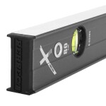 Vodováha hliníková frézovaná, třílibelová, 80 cm / 0°, 45°, 90°, STALCO PERFECT