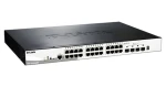 D-Link DGS-1510-28XMP / PoE Switch / 24x Gigabit / 4x SFP+ 10G / L2/L3 / 370W PoE (DGS-1510-28XMP/E)
