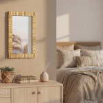 REA - Nástěnné zrcadlo Boho 55CM KLNA-MR01 HOM-02803