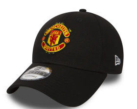 Dětská kšiltovka Manchester United NEW ERA 940 Basic Black