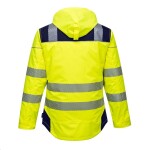 Bunda T400 HiVis do deště žluto-modrá M žluto-modrá