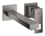 GROHE - Eurocube Umyvadlová baterie pod omítku, 2-otvorová instalace, kartáčovaný Hard Graphite 23447AL0