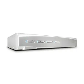 Lindy KVM Switch Pro 4 Port DisplayPort 1.2 / Přepínač KVM / 4 porty / 4K Ultra HD / USB 2.0 (39305)