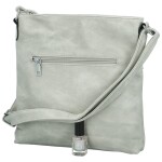 Trendy dámská koženková crossbody Laka, šedá