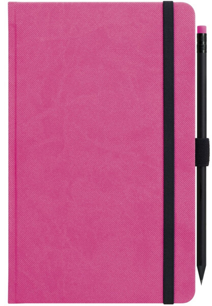 Notes s tužkou - růžový