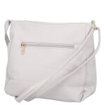 Trendy dámská koženková crossbody kabelka Pita, šedá