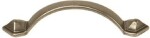 Gamet Nábytková úchytka rustikální Lauda 96mm staromosaz