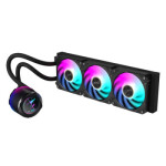 GIGABYTE vodní chladič AORUS WATERFORCE X II 360, 2x120mm ARGB, LCD displej, LGA1851, AM5 EDF_524926