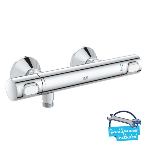 GROHE - Precision Flow Termostatická sprchová baterie, chrom 34840000