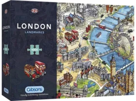 GIBSONS Puzzle Londýnské památky
