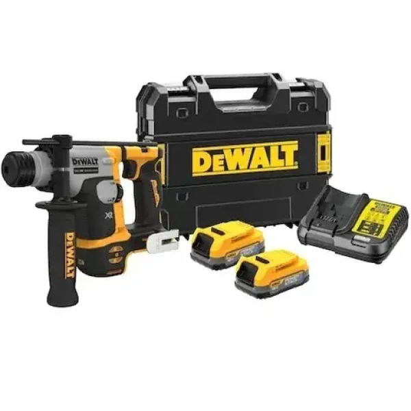 DeWalt DCH172E2T / Aku Vrtací kladivo / 18V / 1.060 ot-min / 4.980 úderů-min / 1.4J / SDS-plus / 2x 1.7 Ah (DCH172E2T)