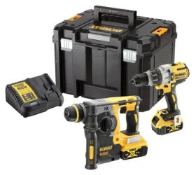 DeWalt DCK229P2T / Sada Aku nářadí: DCD996 + DCH273 / 2x 18V 5.0Ah (DCK229P2T-QW)