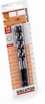 PowerPlus KRT011405 - 2 ks HEX Vrtáků do kamene a zdiva 10 x 120 mm