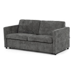 Dvoumístná rozkládací pohovka, šedá, látka, ASB-C3900 GREY2