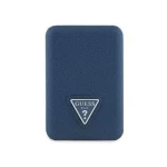 Guess PU Grained Triangle Logo MagSafe Powerbanka 5000mAh Blue (57983122276)