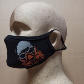 Ptakoviny.cz Rouška látková Lebka v masce