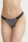 Dámské plavkové kalhotky KW0KW02611 BEH černé Calvin Klein