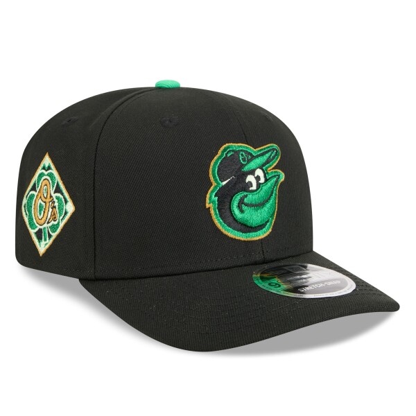 New Era Pánská kšiltovka Baltimore Orioles MLB 2026 St. Patrick's Day 9SEVENTY Stretch-Snap