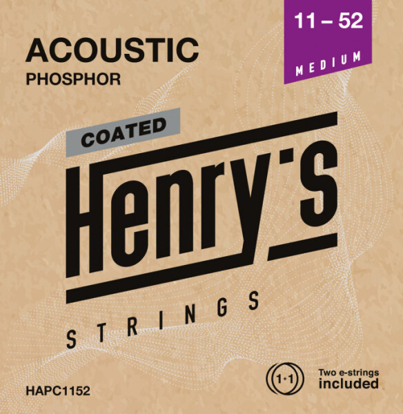 Henry’s HAPC1152 Coated Acoustic Phosphor - 011“ - 052”