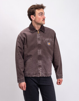 Carhartt WIP OG Detroit Jacket Tobacco/Tobacco destroy wash L