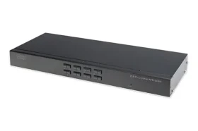 Digitus KVM Switch 8 portů / KVM switch / PS/2-USB / VGA / Rack 19" / kaskádovatelný (DS-23200-2)