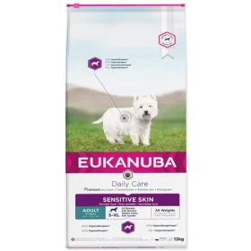 Eukanuba Daily Care Sensitive Skin 12kg / granule pro psy / citlivá pokožka (1743-370131)