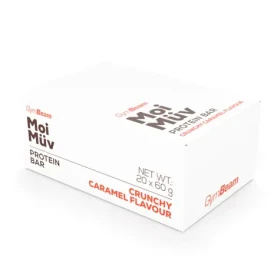 MoiMüv Protein Bar - GymBeam (křupavý karamel, 20 x 60 g) (30248-7-20x60g-chrumkavýkaramel)