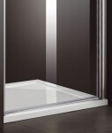 Aquatek - Glass B1 80 sprchové dveře do niky jednokřídlé 76-80cm, barva rámu chrom, výplň sklo - čiré GLASSB180-176