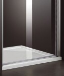 Aquatek - Glass B1 100 sprchové dveře do niky jednokřídlé 96-100, barva rámu chrom, výplň sklo - matné GLASSB1100CHM