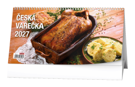 Stolní kalendář 2027 Baloušek Česká vařečka