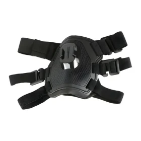 SJCAM Hrudní držák kamery pro psy černá / Držák kamery / Kompatibilní se sportovními kamerami SJCAM (Dog  Chest Strap Bel)