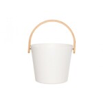 Hliníkové vědro Rento s uchem, bílá