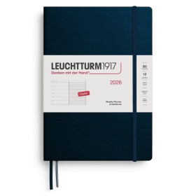 Weekly Planner & Notebook 2026 Composition (B5) Deep Sea