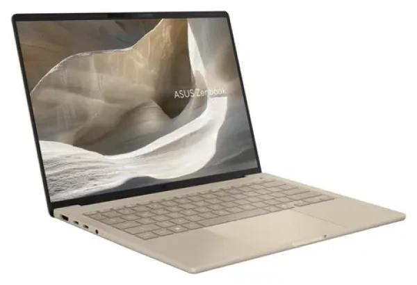 ASUS Zenbook A14 UX3407QA-OLED520WZ zlatá / Notebook / 14" WUXGA OLED / Snapdragon X1-26-100 / 32GB / 1TB SSD (UX3407QA-OLED520WZ)