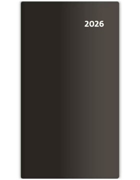 Diář 2026 kapesní - Torino čtrnáctidenní - černá