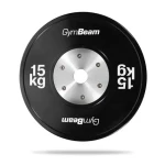 Gumový kotouč Competition Bumper - GymBeam (černá) (64681-3-15kg)